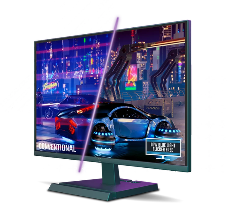 LOW BLUE LIGHT AND FLICKER FREE