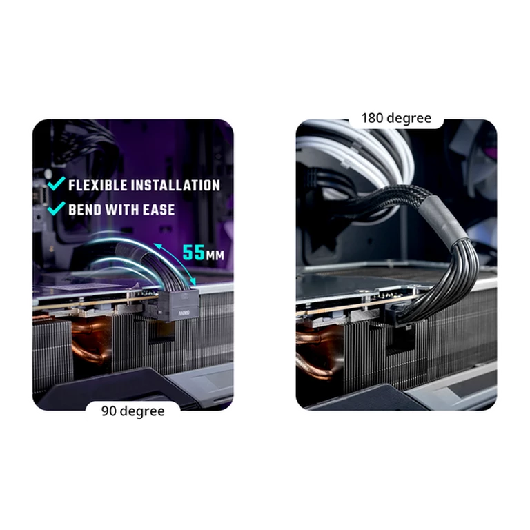 Highly Flexible 90-degree Cable