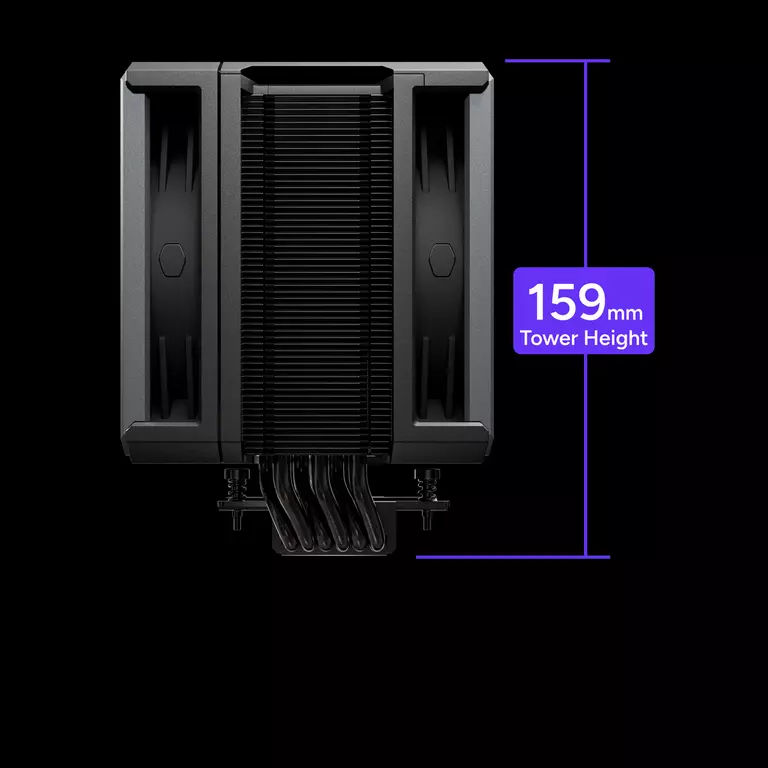 159 mm kule yüksekliği