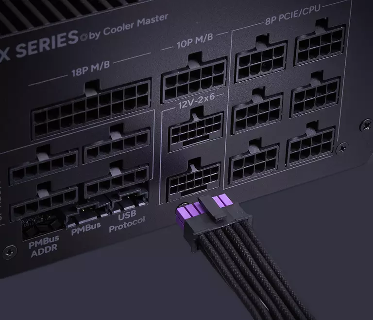 ATX 3.1-ondersteuning & twee tweekleurige 12V-2X6-kabels