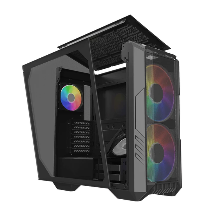 Screwless & tool-free TG side panel design