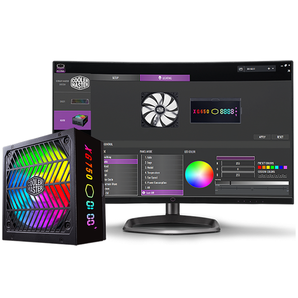 ARGB Fans with Digital Side Panel