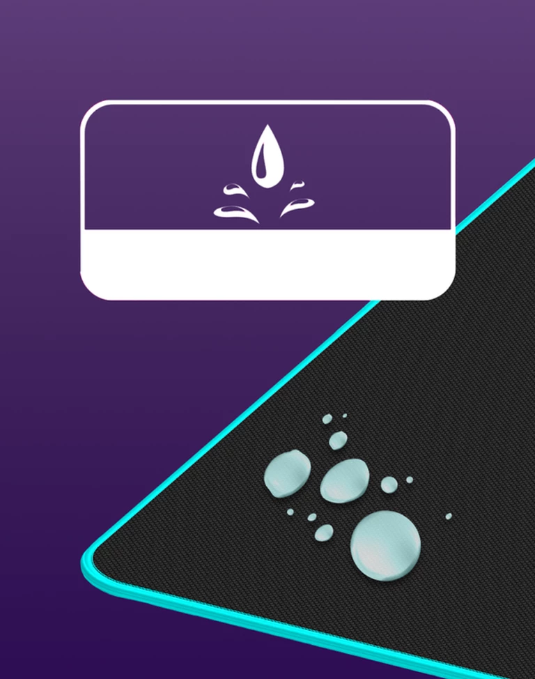 Splash-Resistant Surface