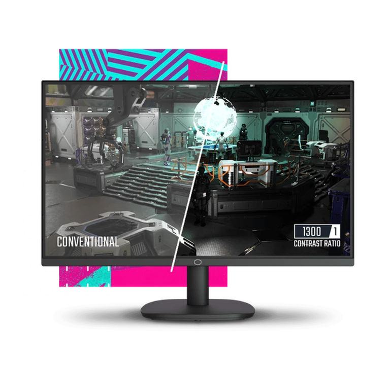 IPS brilliance 1300:1 contrast ration