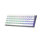 SK622 Silver White Hybrid Wireless Mechanical Gaming Keyboard