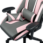 Caliber R1S Rose Gaming Chair - Rose White & Rose Gray