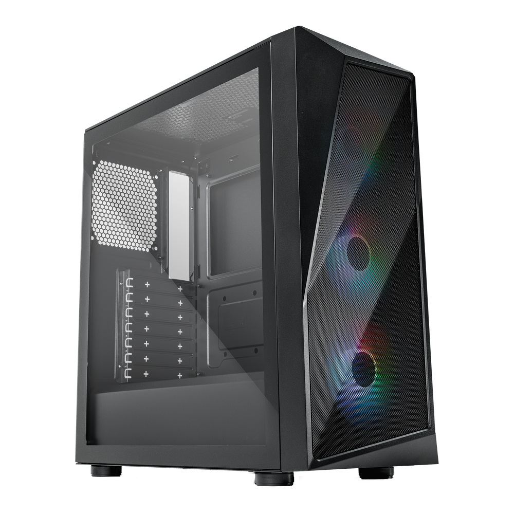 CMP 520 temperli cam yan panel tarafından çapraz görünüm