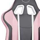 Caliber R1S Rose Gaming Chair - Rose White & Rose Gray