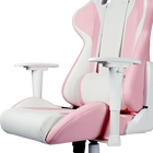 Caliber R1S Rose Gaming Chair - Rose White & Rose Gray