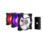 MasterFan Pro 120 Air Flow RGB 3 in 1 with RGB LED Controller