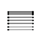 Sleeved Extension Cable Kit - White & Black