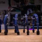 Sleeved Extension Cable Kit - Blue & Black