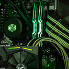 Sleeved Extension Cable Kit - Green & Black