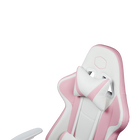 Caliber R1S Rose Gaming Chair - Rose White & Rose Gray