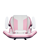 Caliber R1S Rose Gaming Chair - Rose White & Rose Gray
