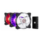 MasterFan Pro 120 Air Pressure RGB 3 in 1 with RGB LED Controller