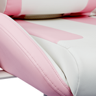 Caliber R1S Rose Gaming Chair - Rose White & Rose Gray