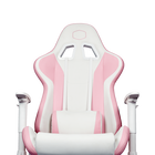 Caliber R1S Rose Gaming Chair - Rose White & Rose Gray