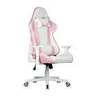 Caliber R1S Rose Gaming Chair - Rose White & Rose Gray