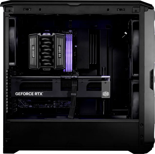 게이밍 PC에 장착된 V8 ACE 3DHP