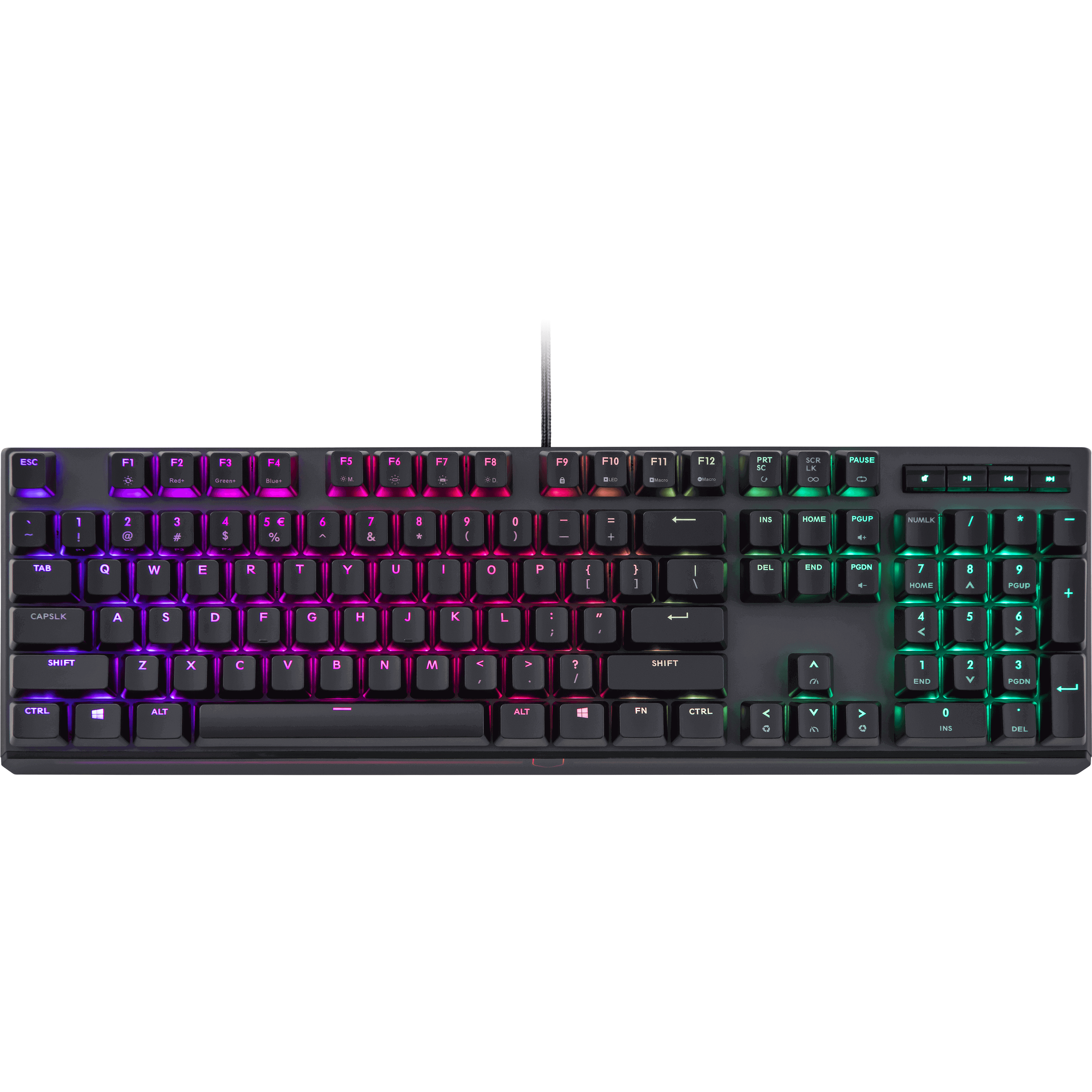 MasterKeys MK750 RGB Mechanical Gaming Keyboard image number 1