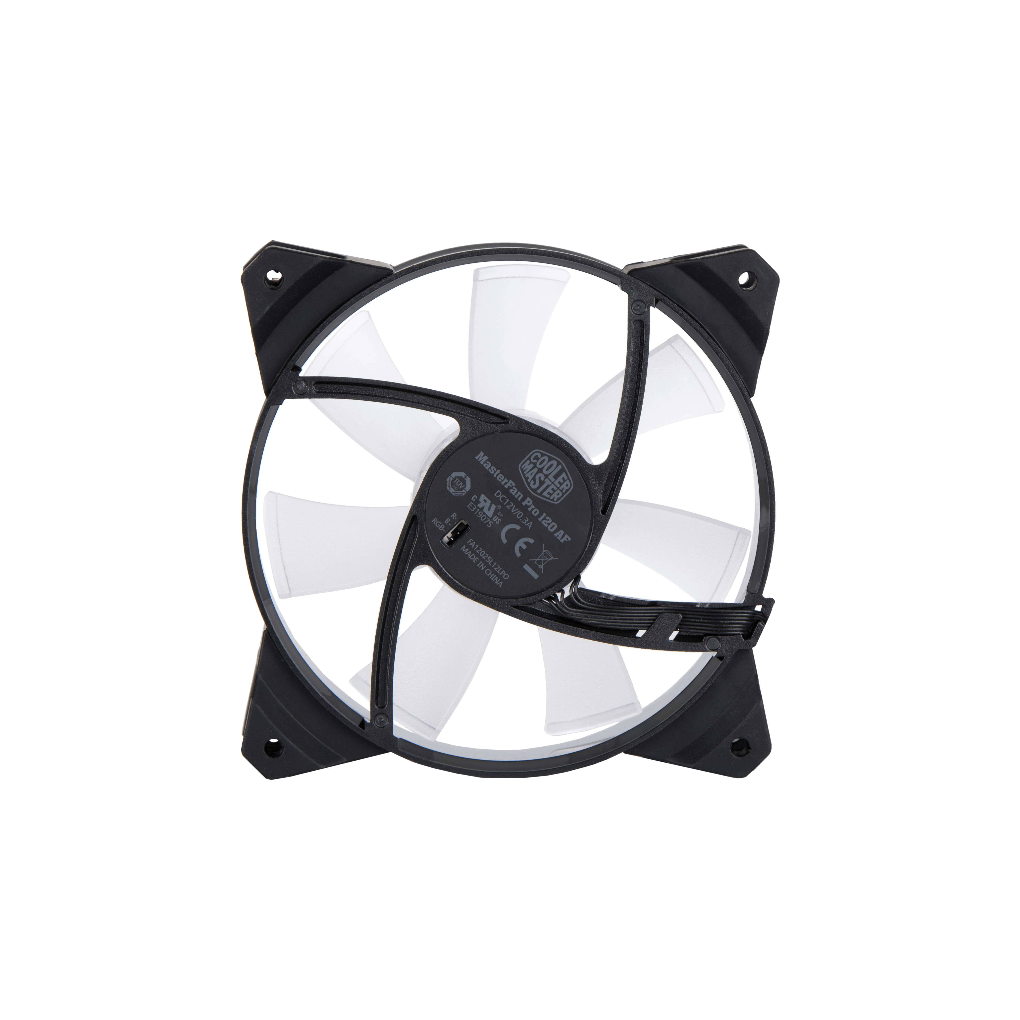 MasterFan Pro 120 Air Flow RGB 3 in 1 with RGB LED Controller image number 3