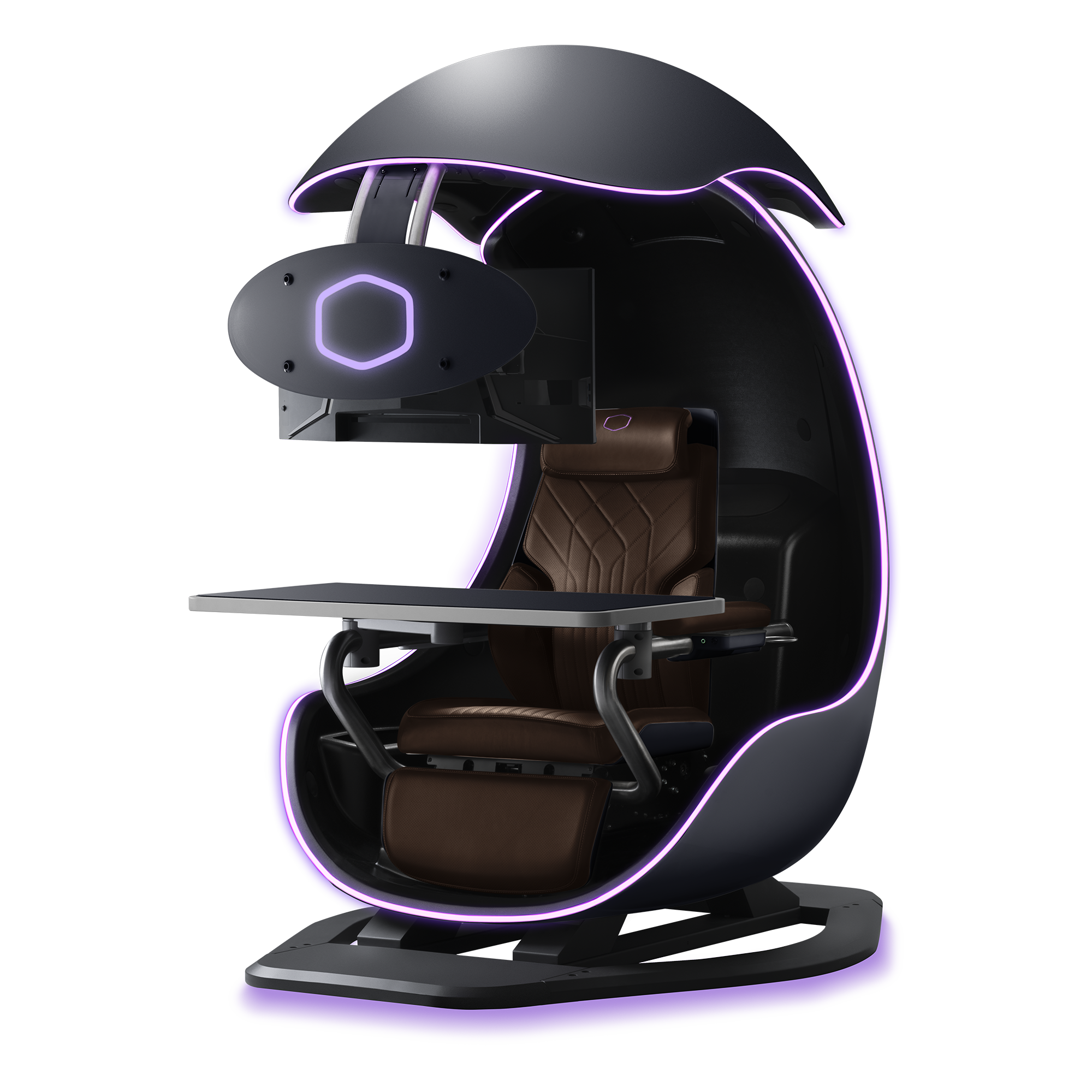 ORB X | 為電競玩家和專業人士而生的多功能沉浸式半封閉座艙 image number 3