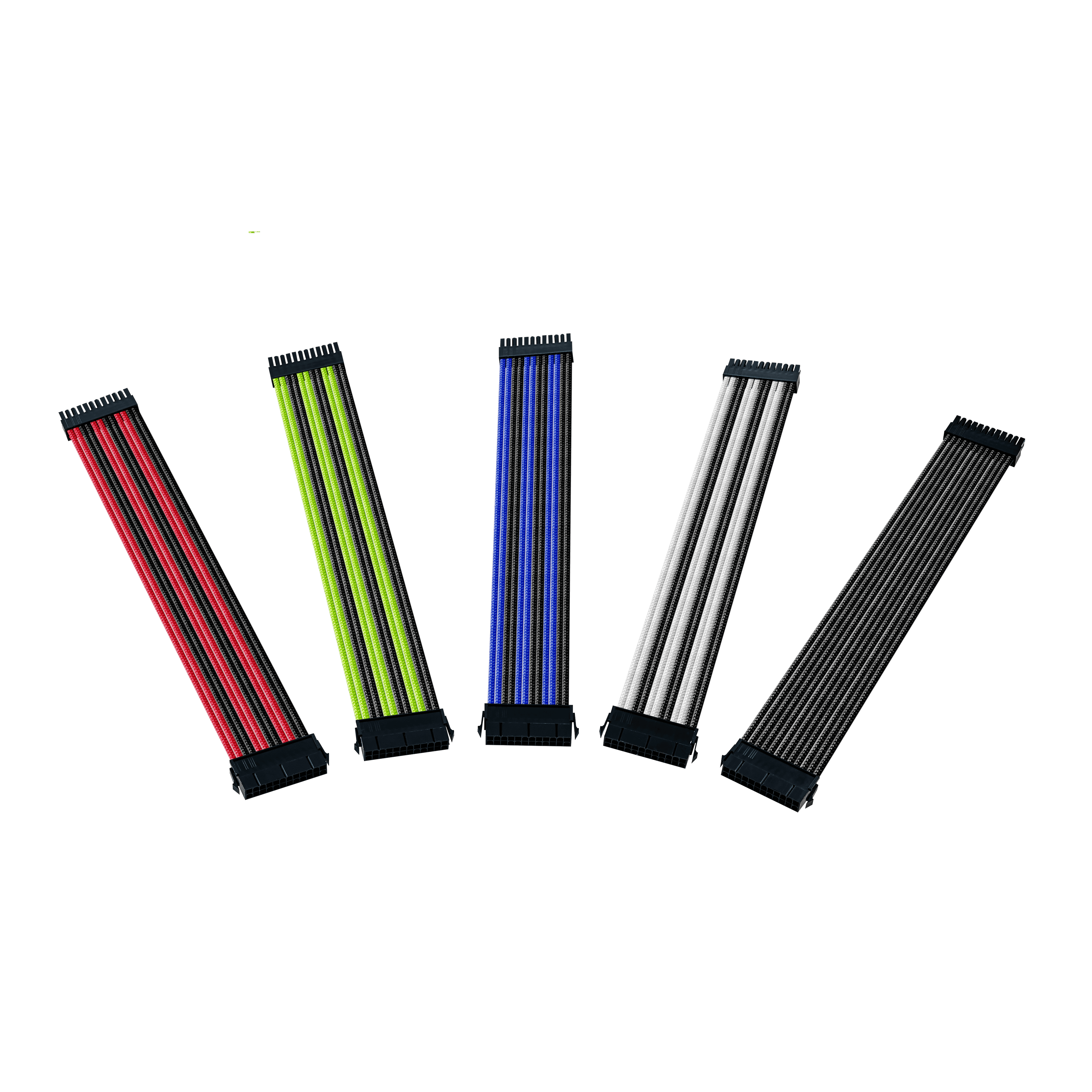 Sleeved Extension Cable Kit - Red & Black image number 4