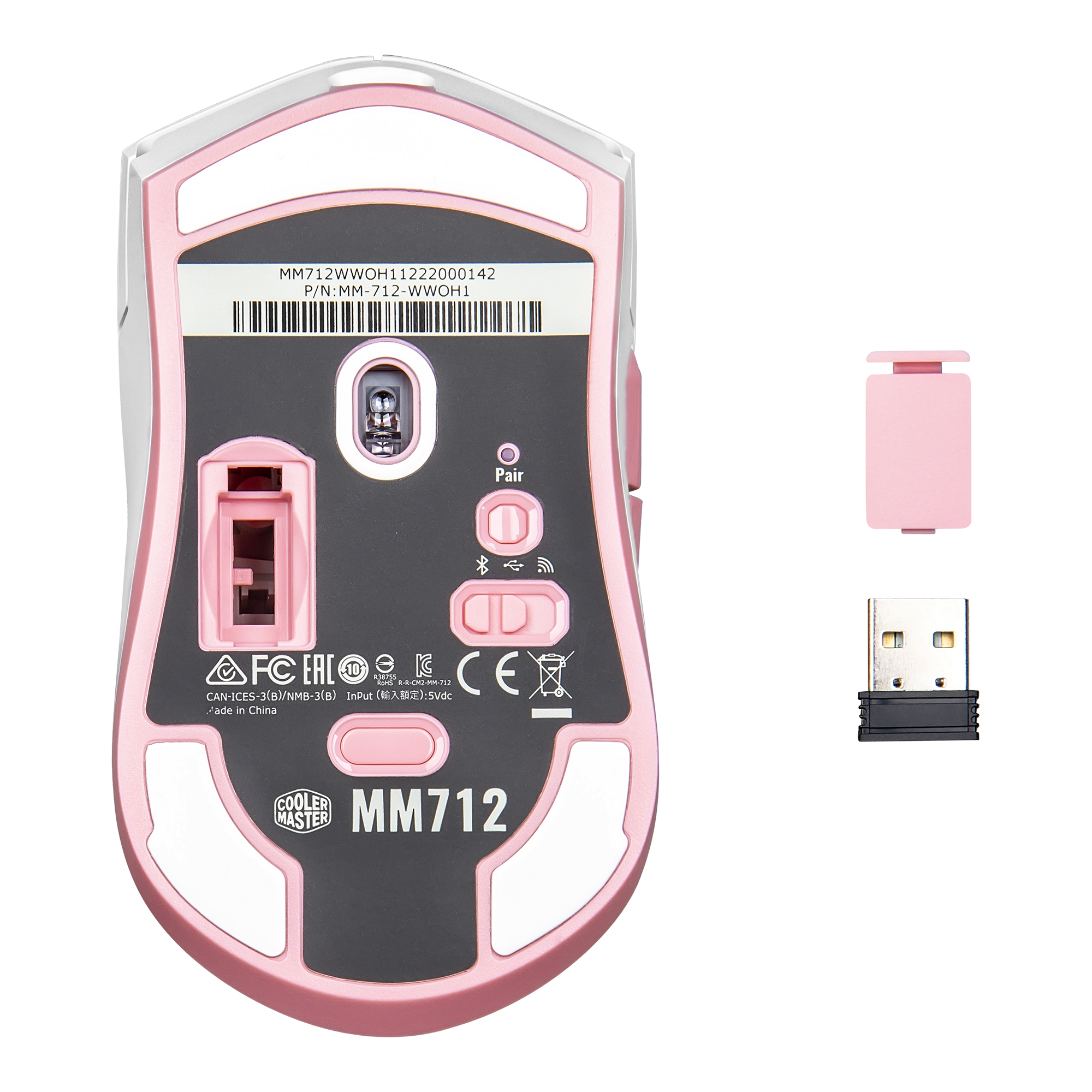 MM712 櫻花限定版無線電競滑鼠 image number 5