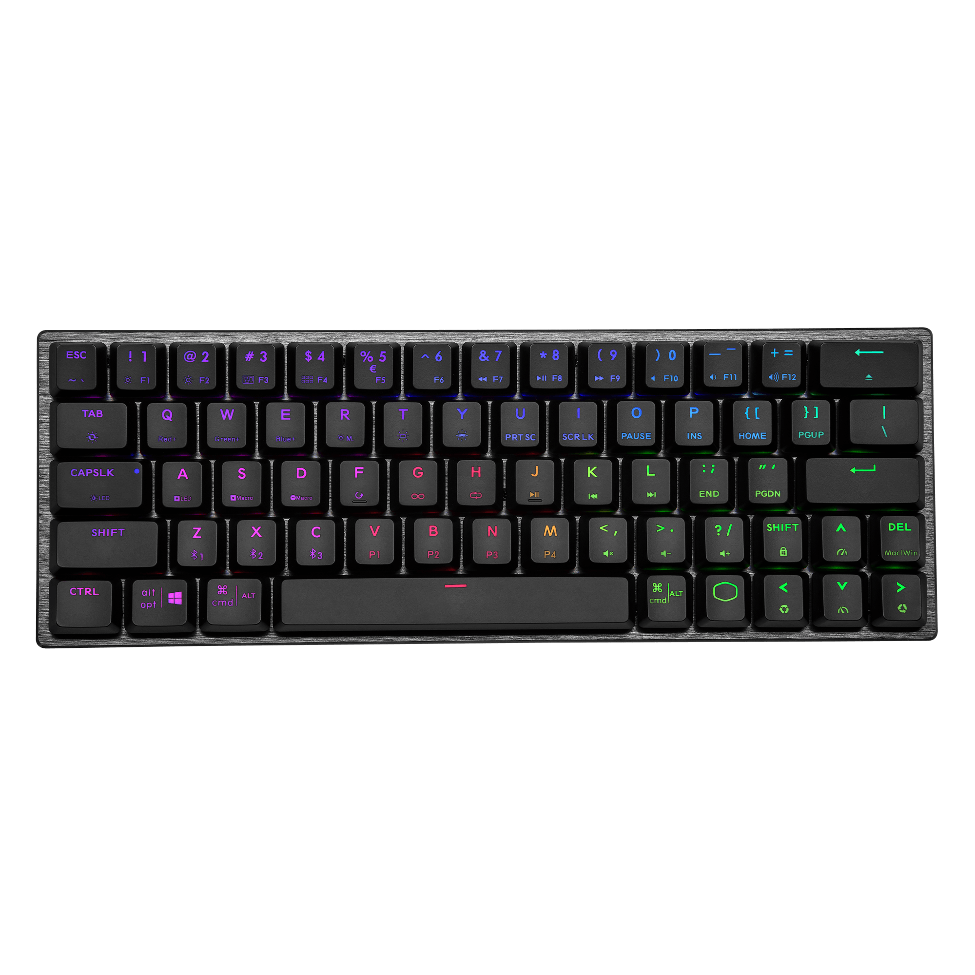 SK622 Space Gray White Hybrid Wireless Mechanical Gaming Keyboard image number 1