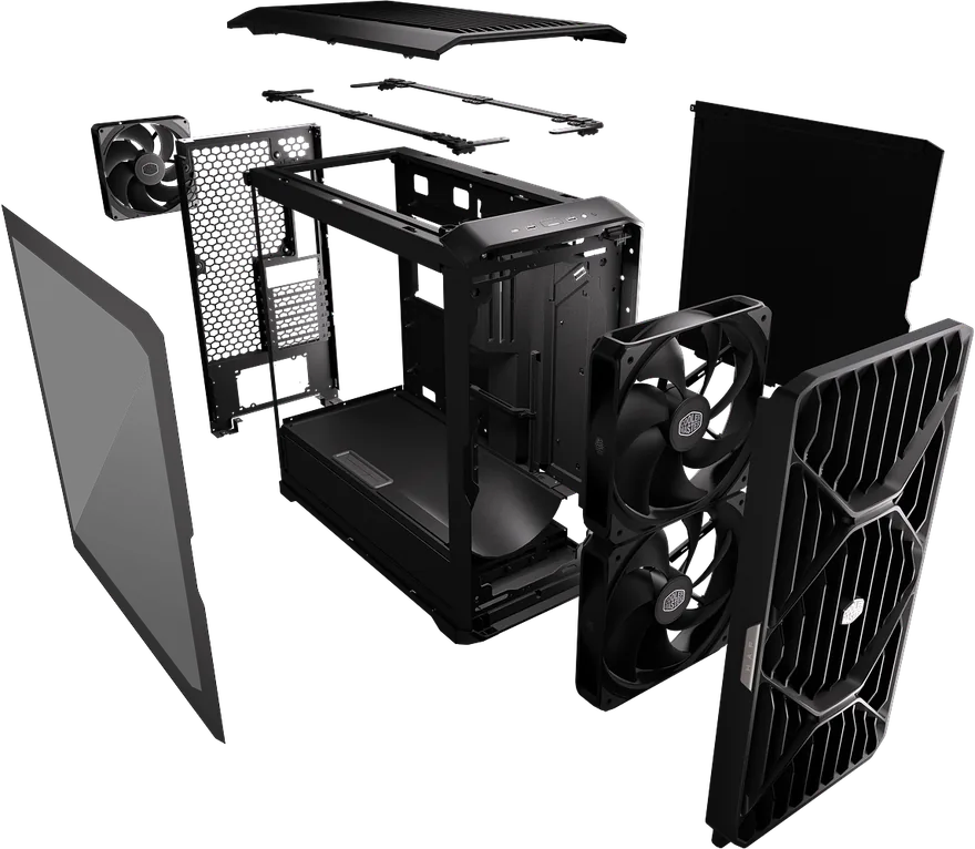 HAF II 500 exploded chassis diagram