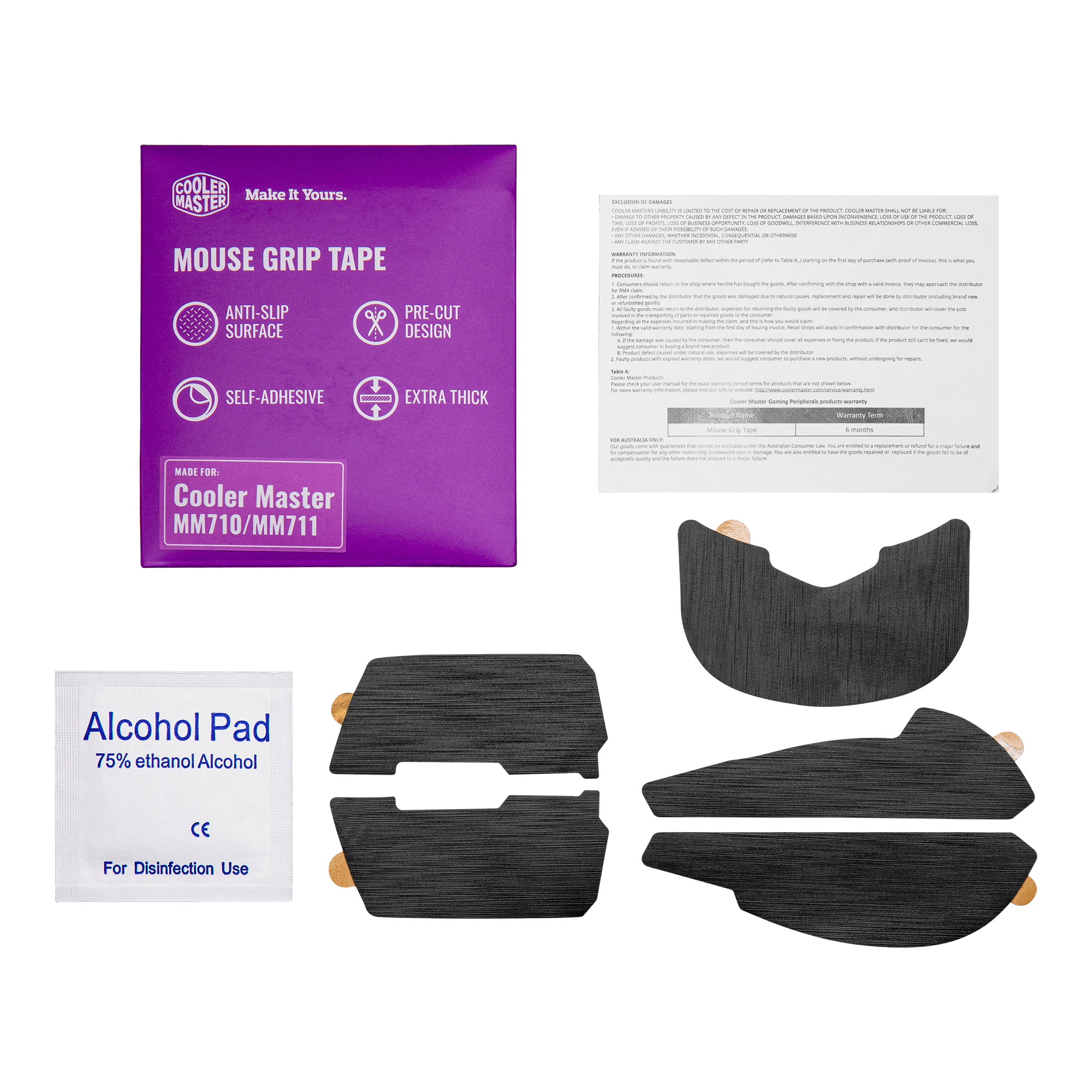 Cooler Master Mouse Grip Tape image number 6