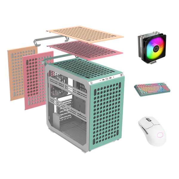 QUBE 500 Flatpack Macaron Bundle