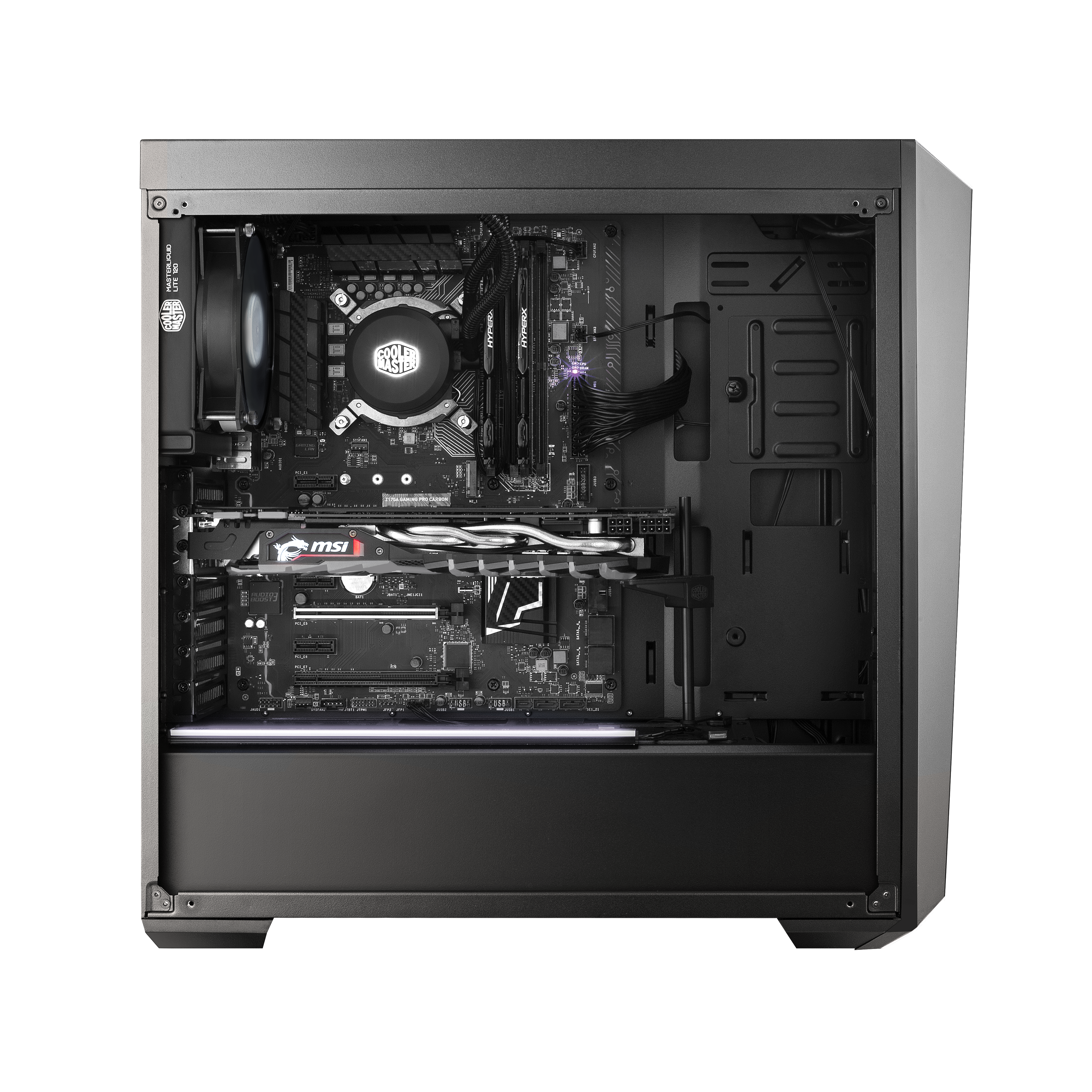 MasterBox Lite 5 ARGB Mid Tower PC Case image number 6