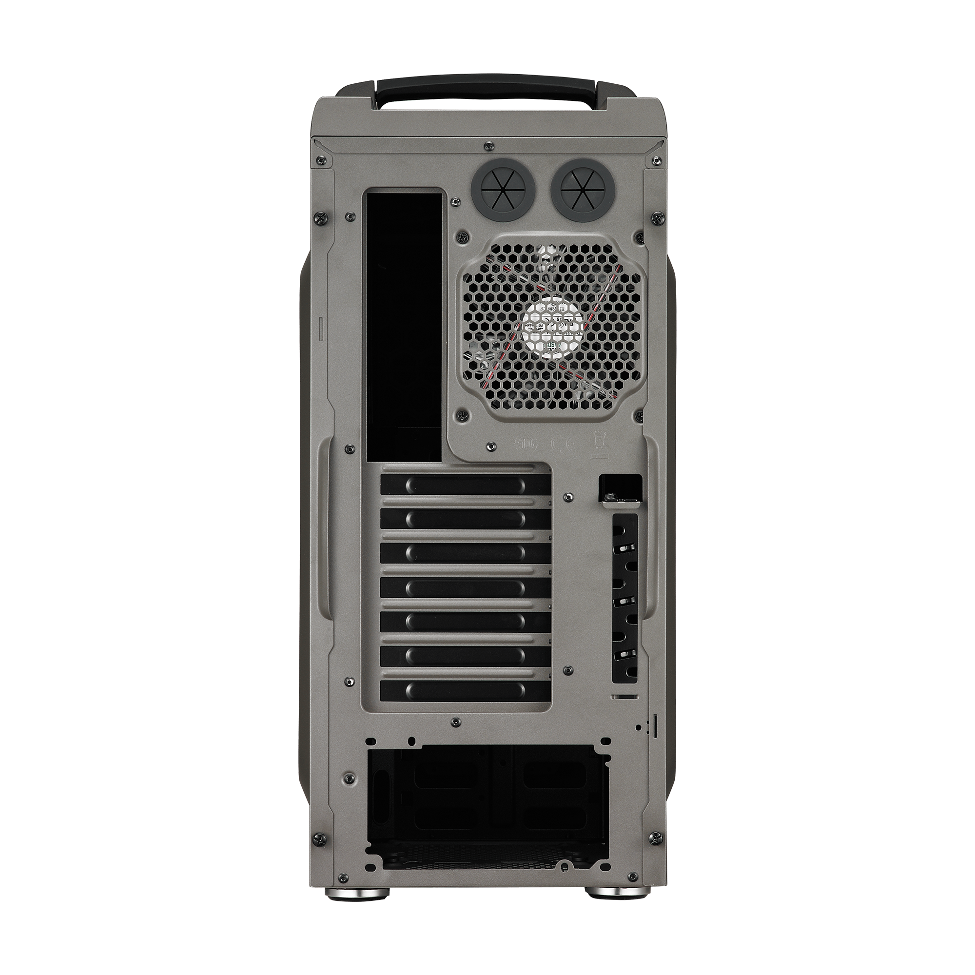 Scout 2 Gunmetal Grey Mid Tower Gaming PC Case image number 6