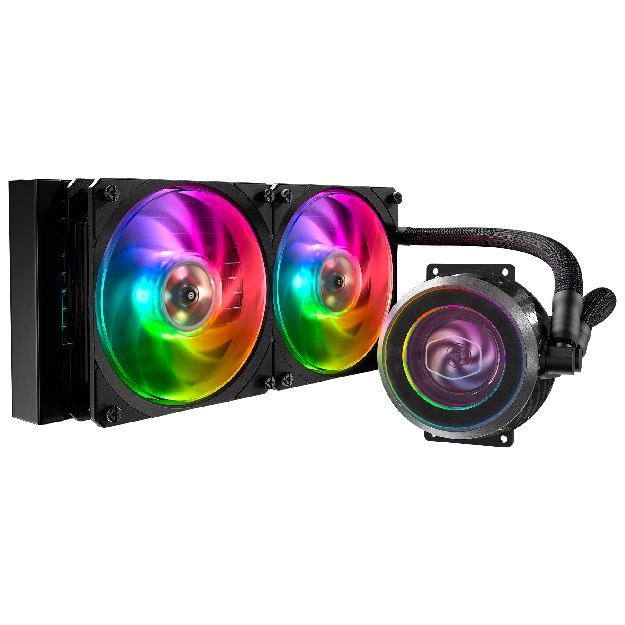 MasterLiquid ML240P Mirage all-in-one liquid CPU cooler image number 0