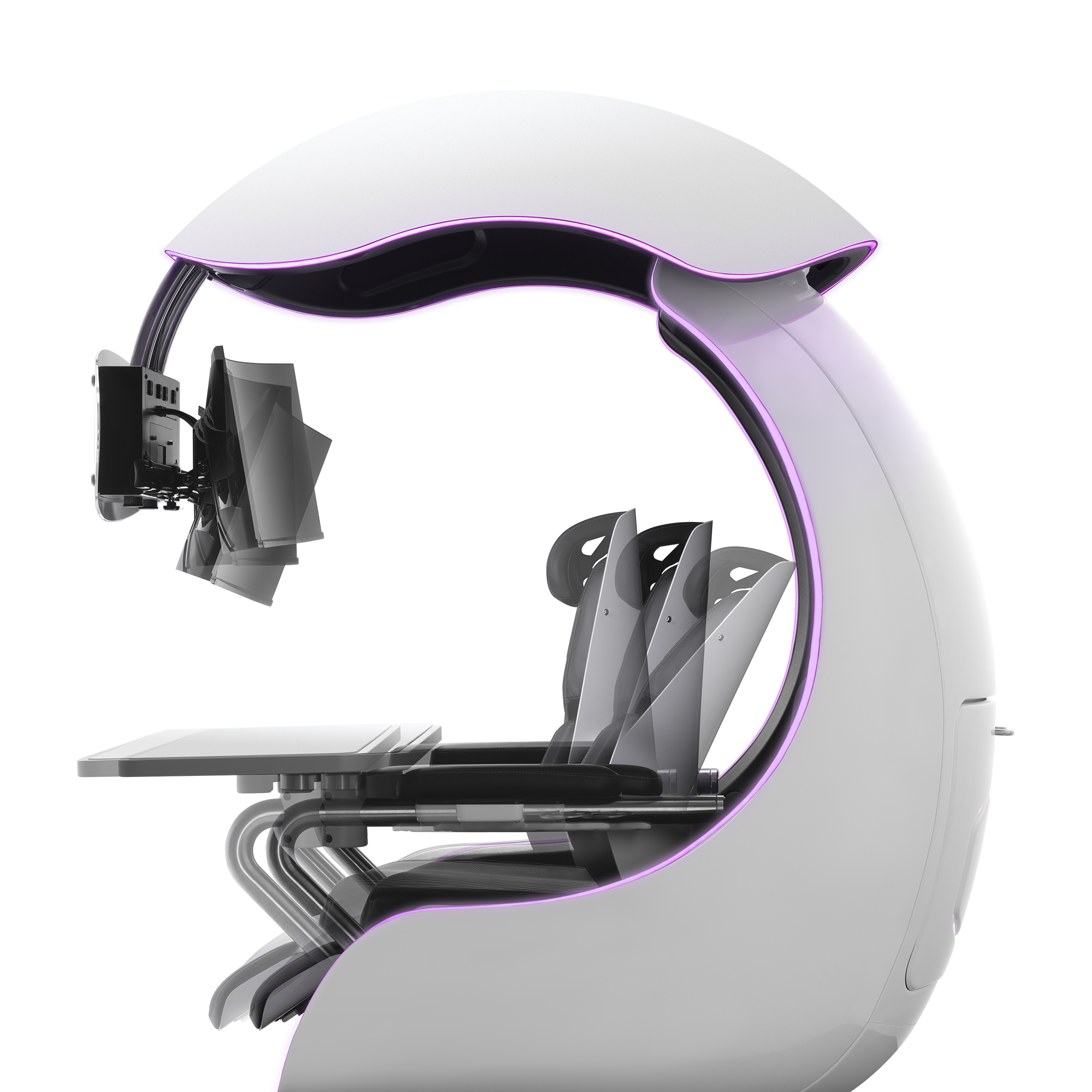 ORB X | 為電競玩家和專業人士而生的多功能沉浸式半封閉座艙 image number 1