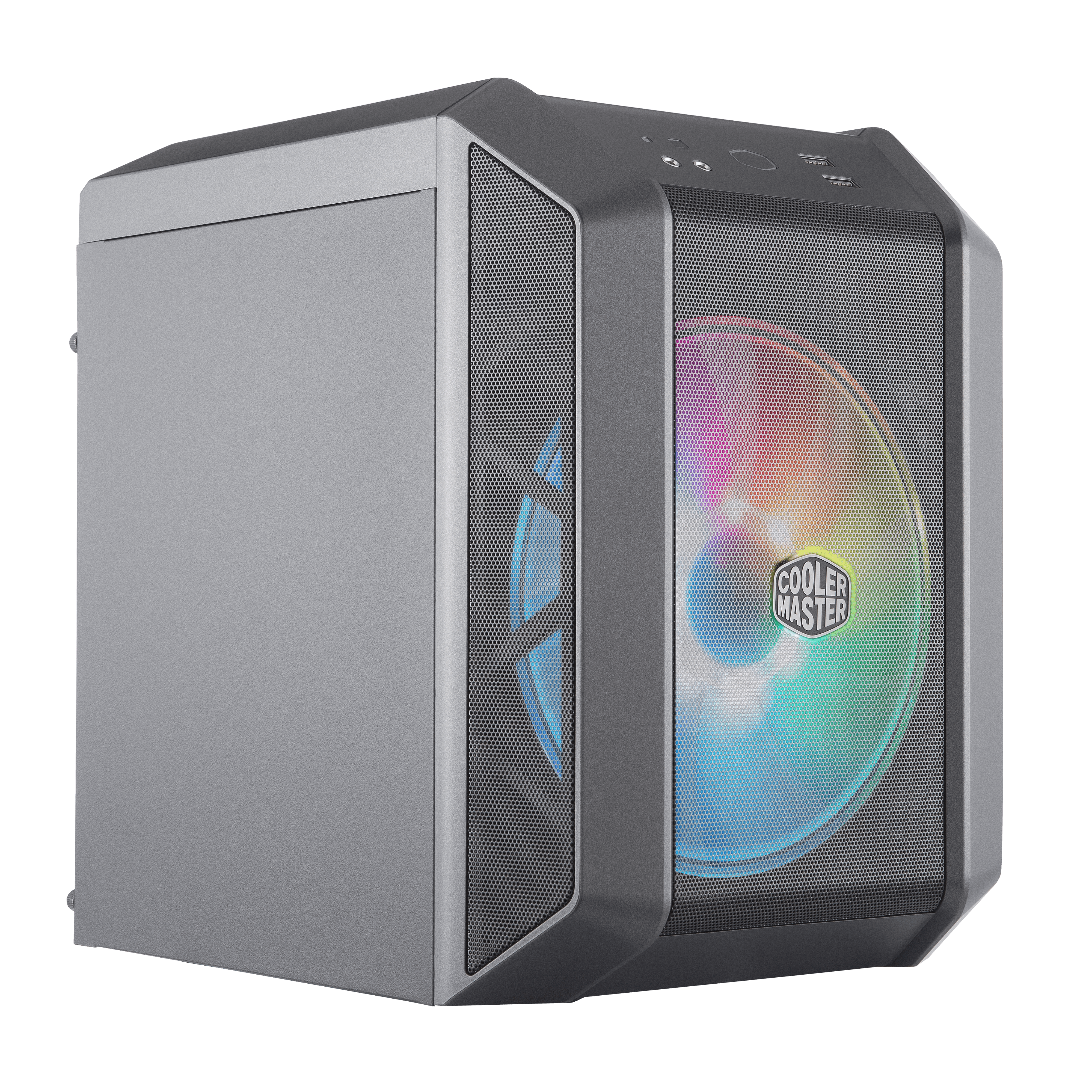 MasterCase H100 ARGB Mini-ITX PC Case image number 0