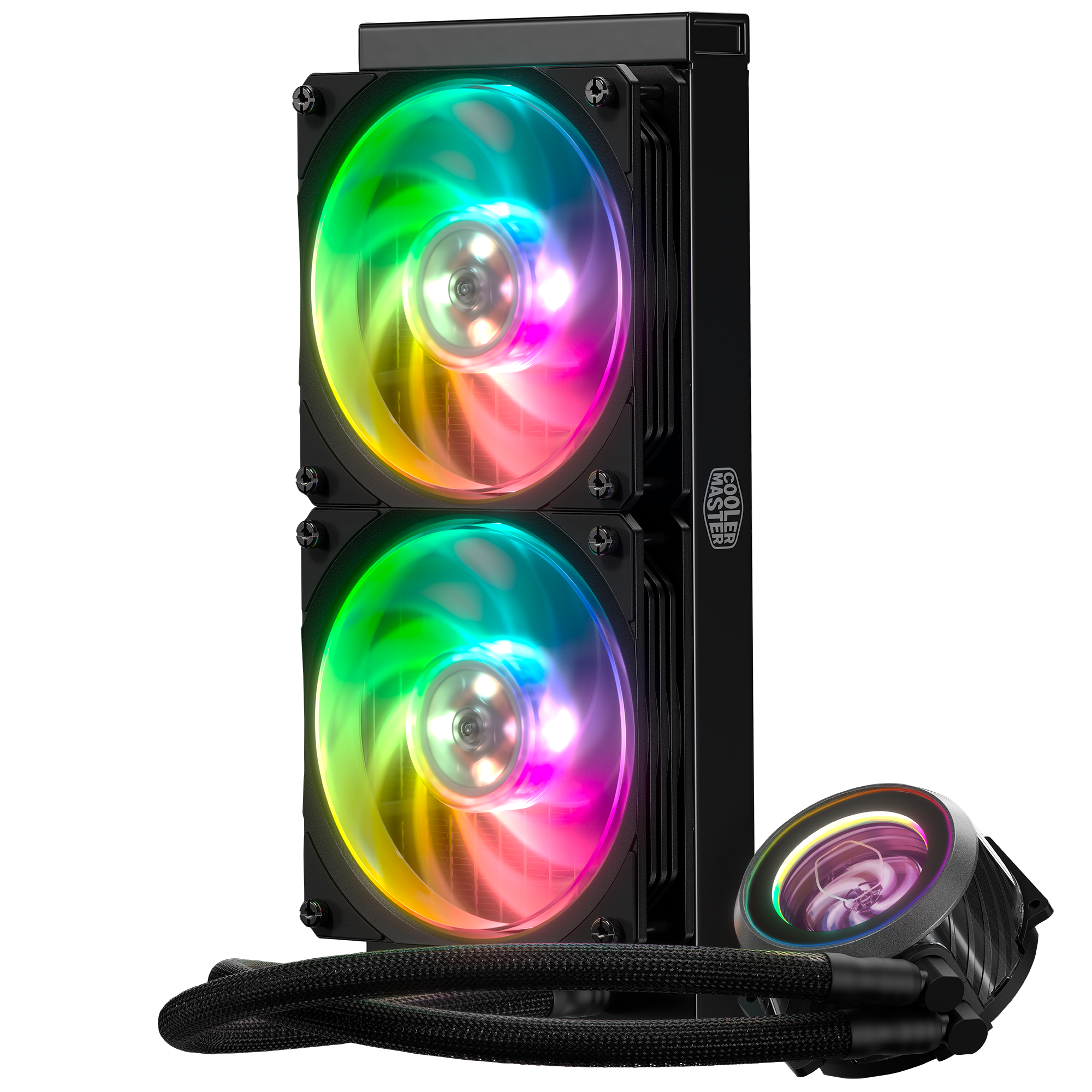 MasterLiquid ML240P Mirage all-in-one liquid CPU cooler image number 1