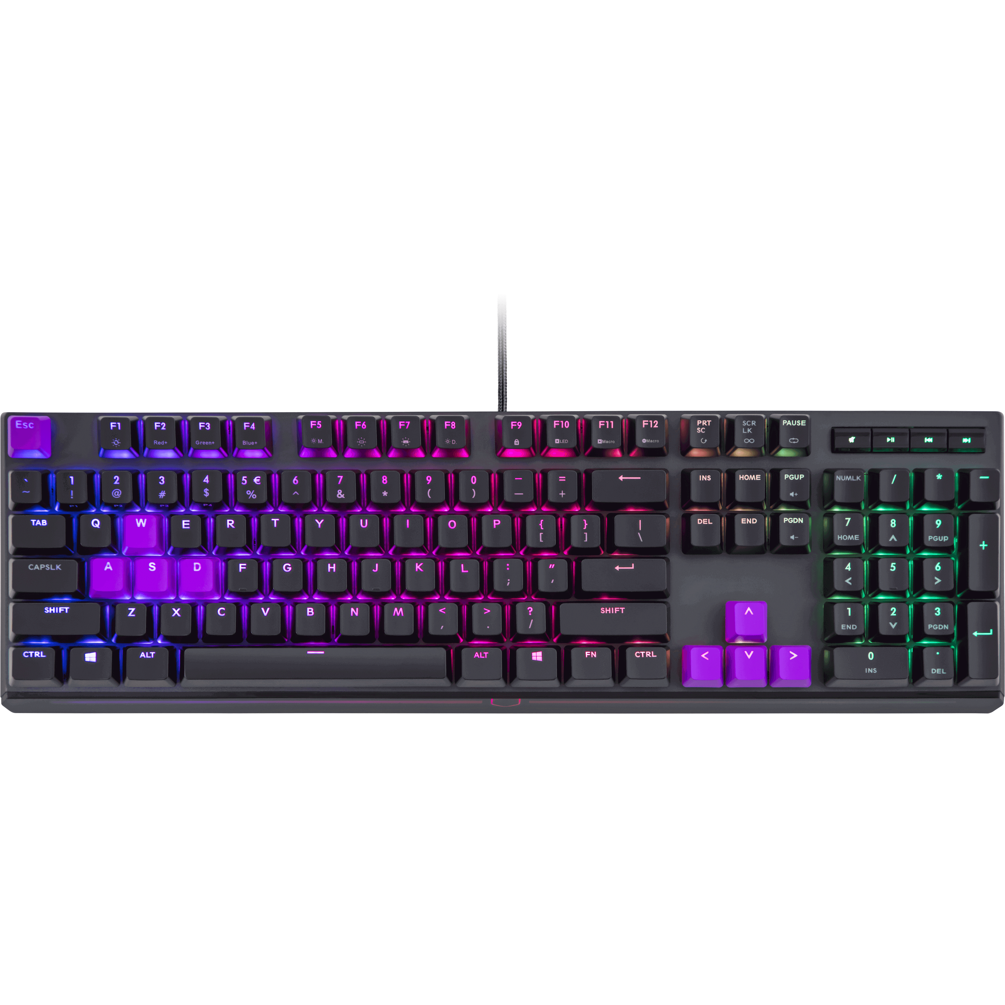 MasterKeys MK750 RGB Mechanical Gaming Keyboard image number 6