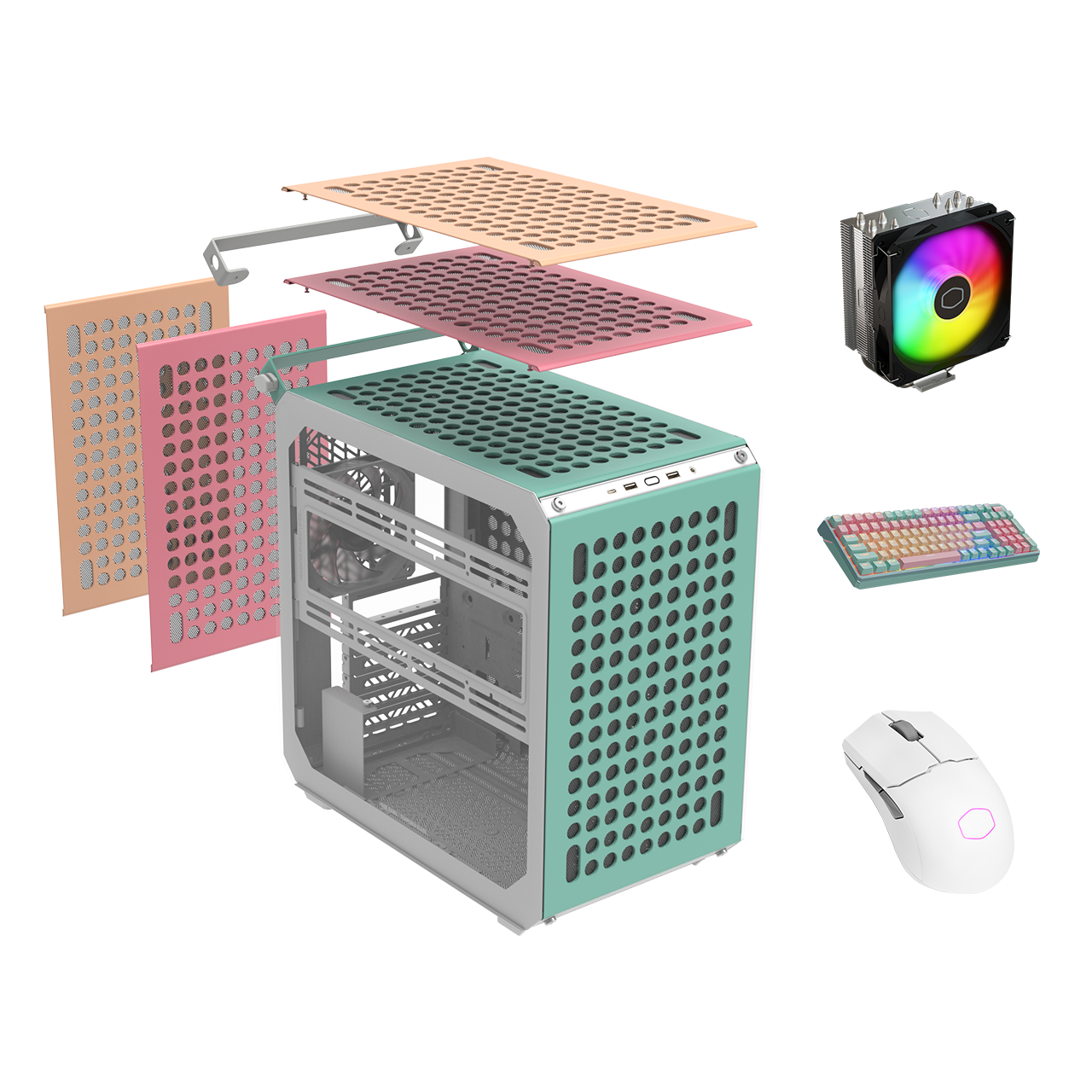 QUBE 500 Flatpack Macaron Bundle image number 0