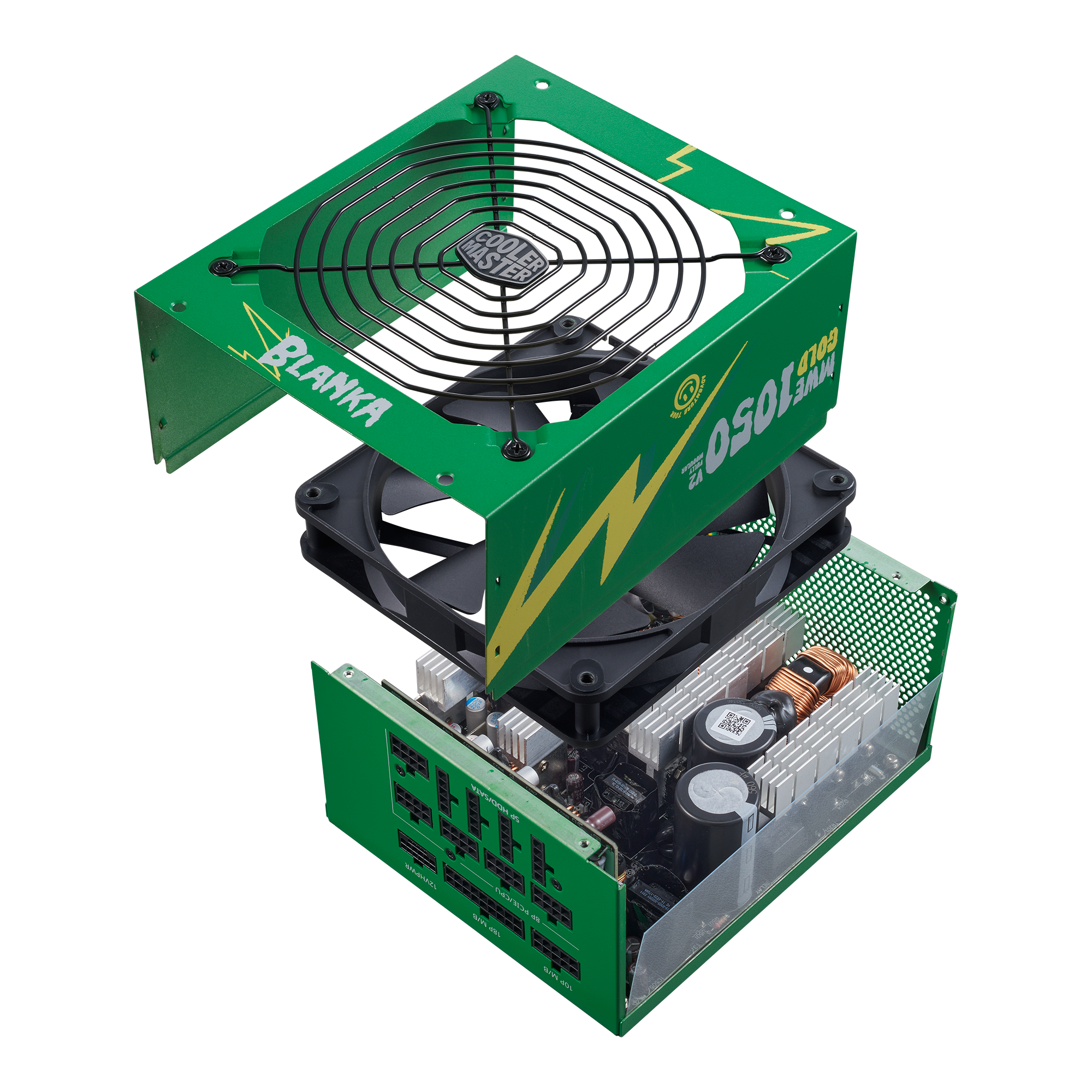 MWE Gold 1050 V2 Full Modular ATX 3.0 SF6 Blanka image number 5