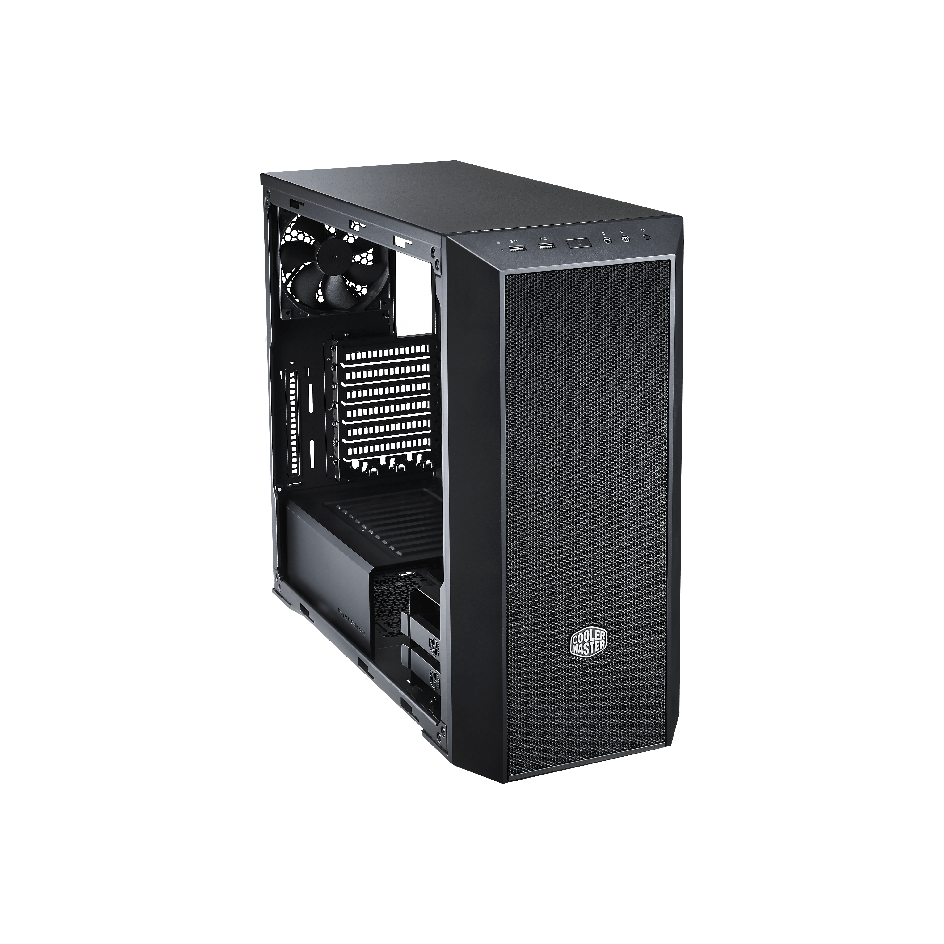 MasterBox 5 - Black with MeshFlow Front Panel image number 4