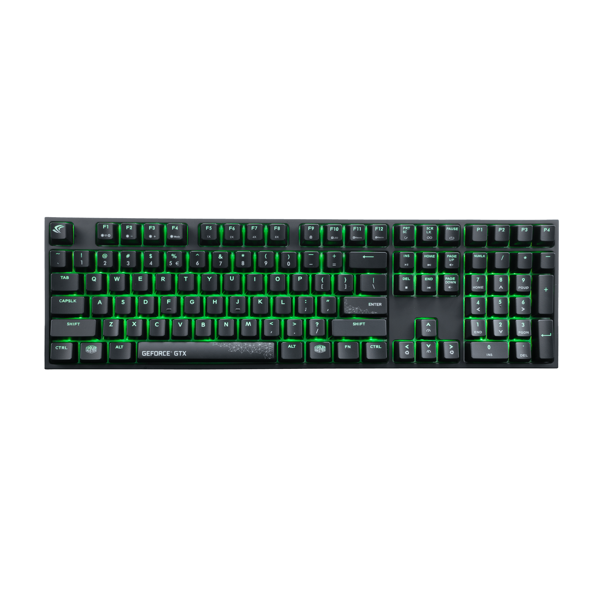 MasterKeys Pro L - GeForce&reg; GTX Edition Gaming Keyboard image number 1