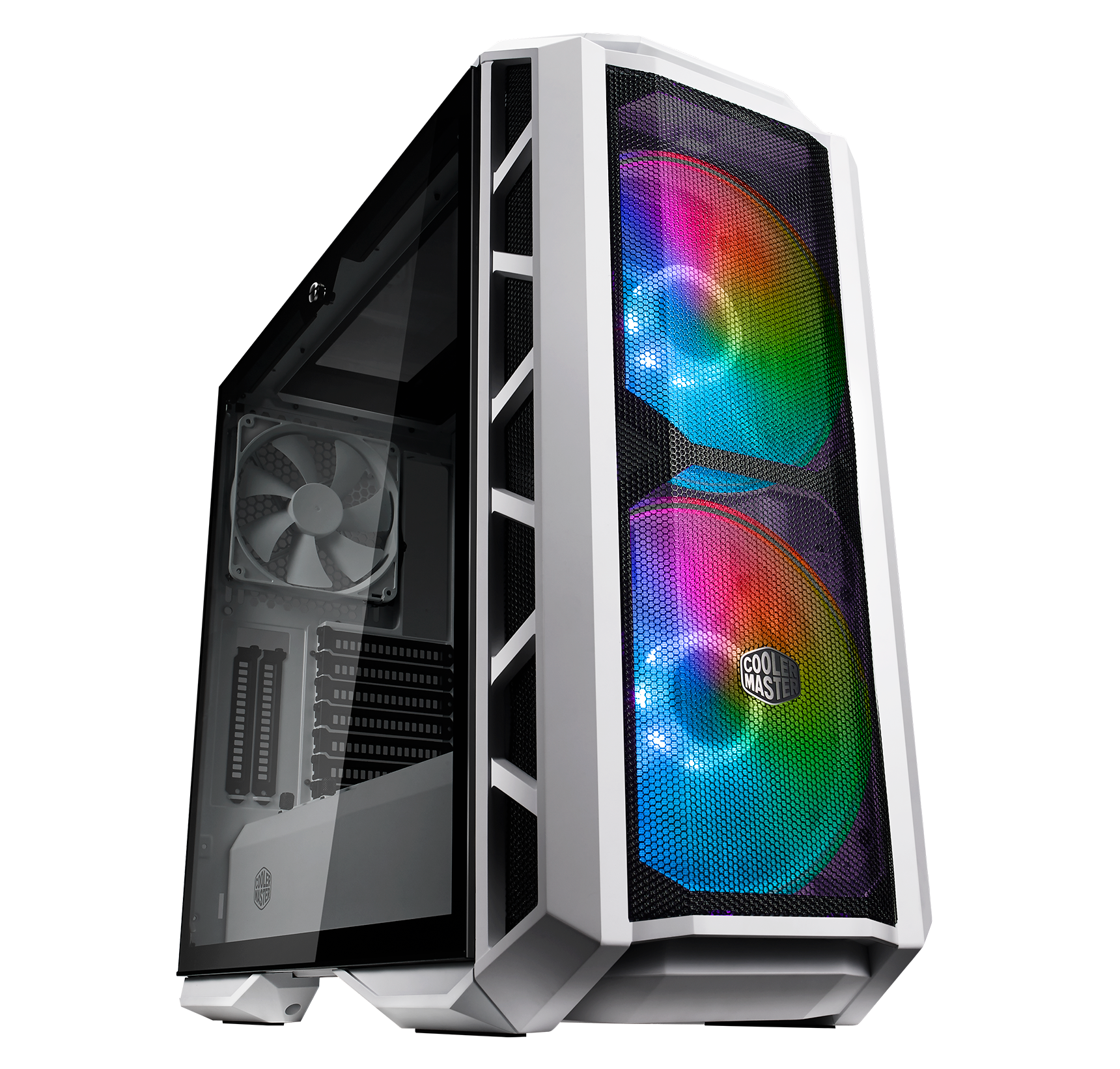 MasterCase H500P Mesh White ARGB image number 3