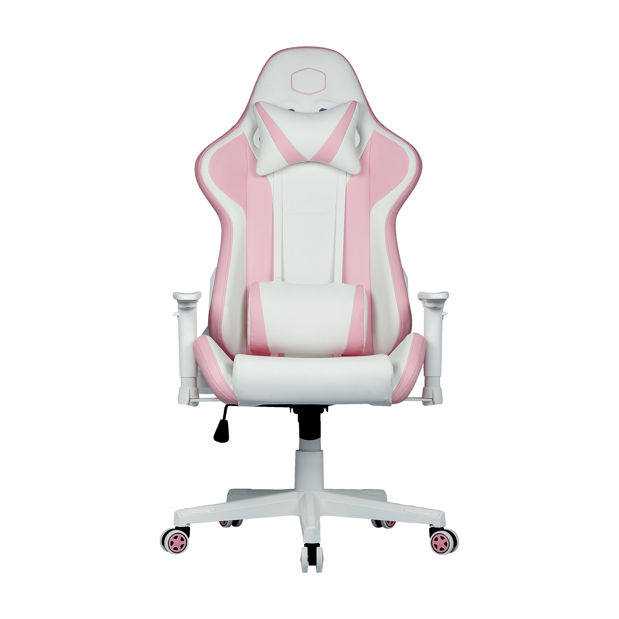 Caliber R1S Rose Gaming Chair - Rose White & Rose Gray image number 0