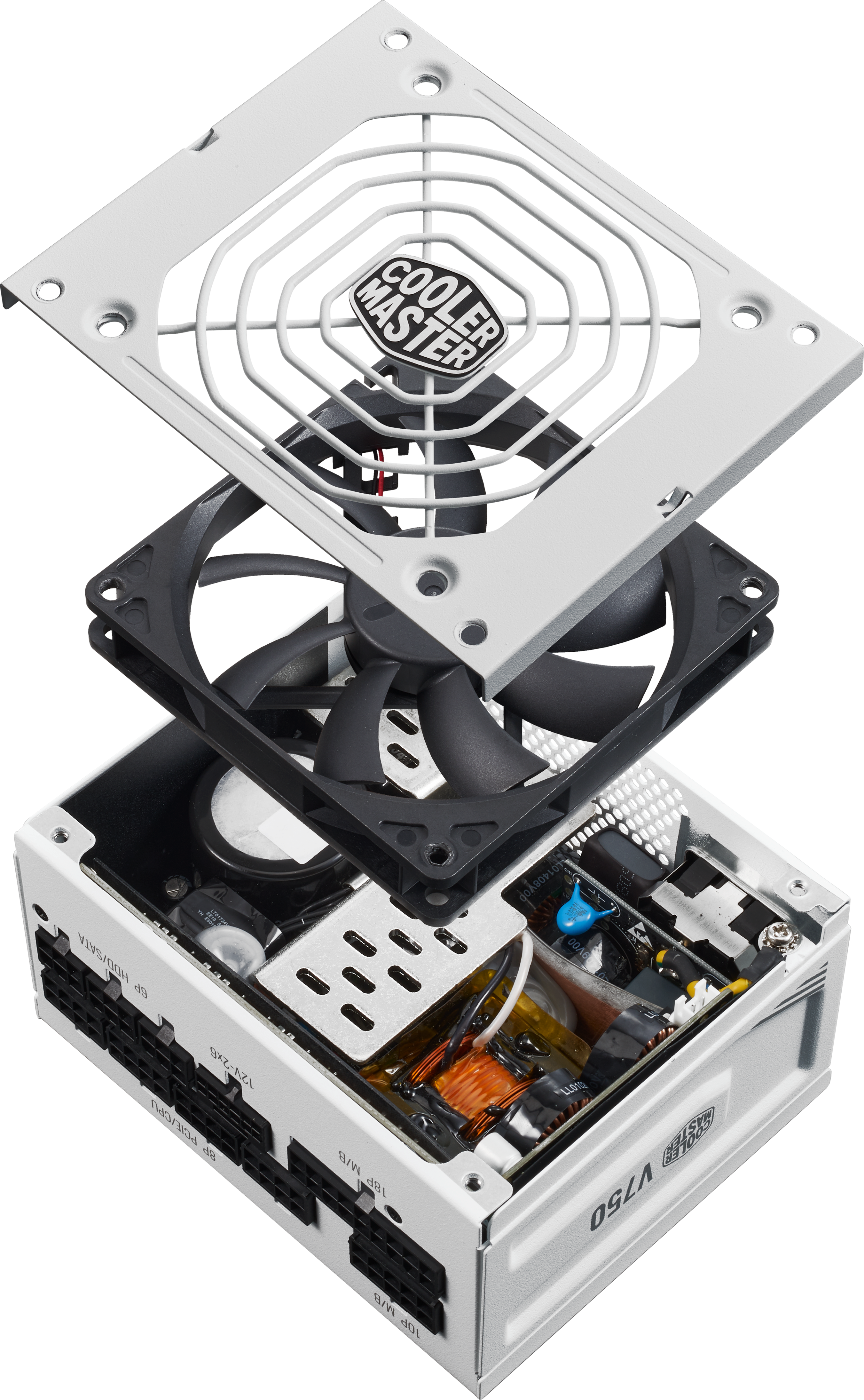 V SFX Gold 750W ATX 3.1 White Edition image number 4