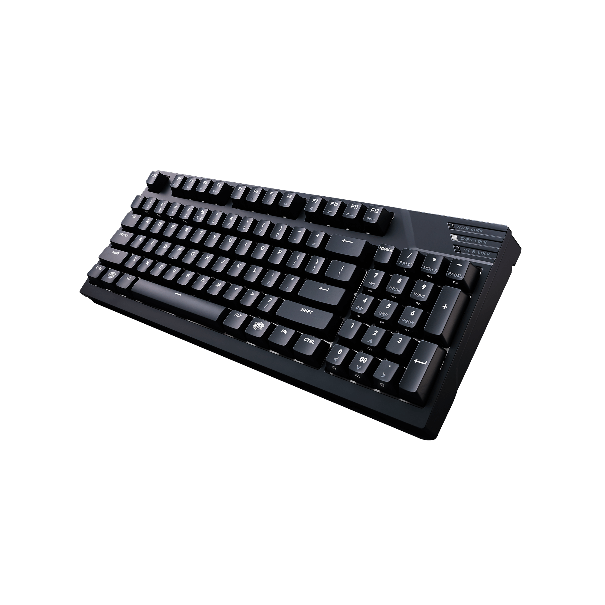Masterkeys Pro M White LED Mechanical Gaming Keyboard image number 1