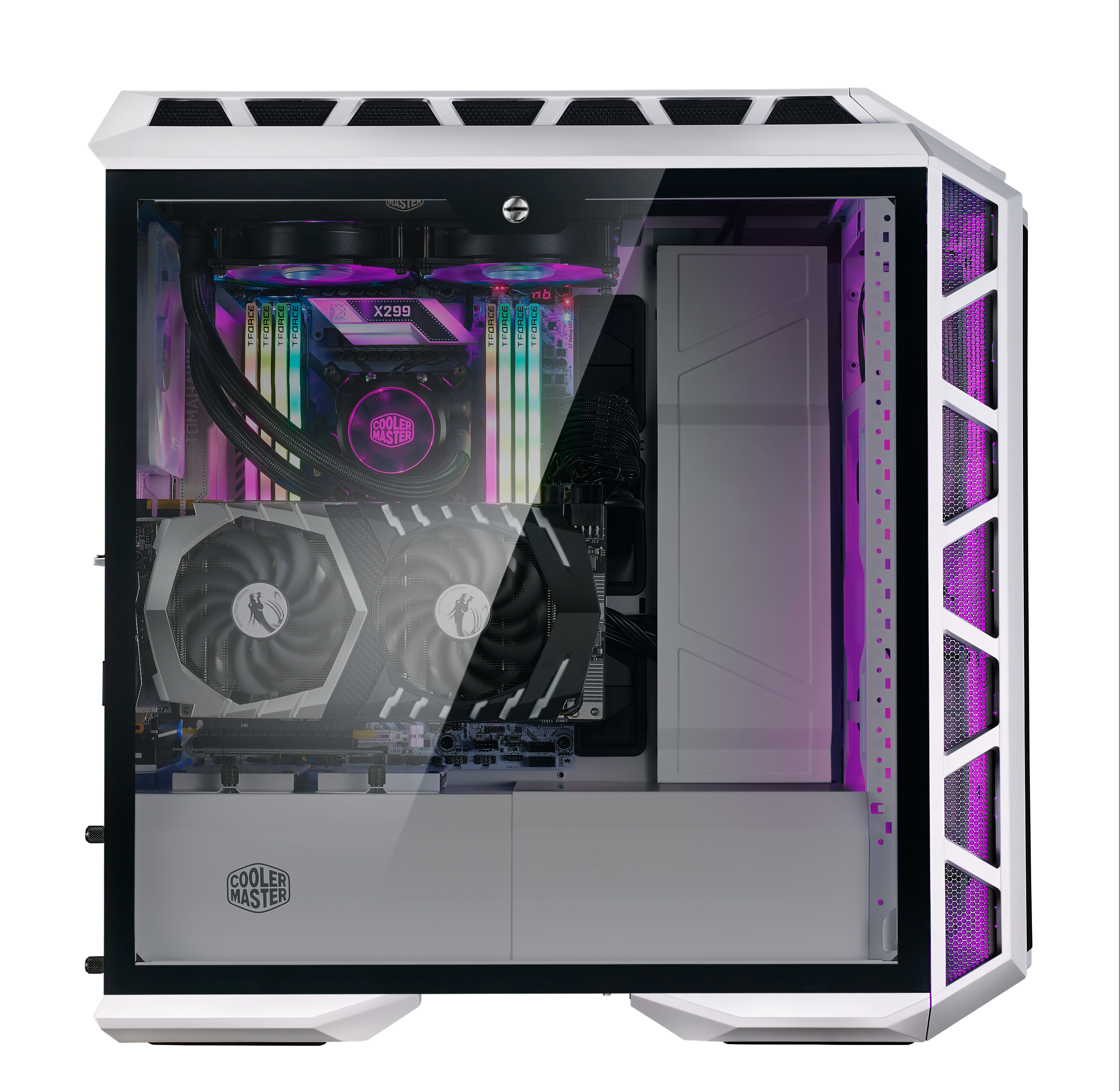 MasterCase H500P Mesh White ARGB image number 6