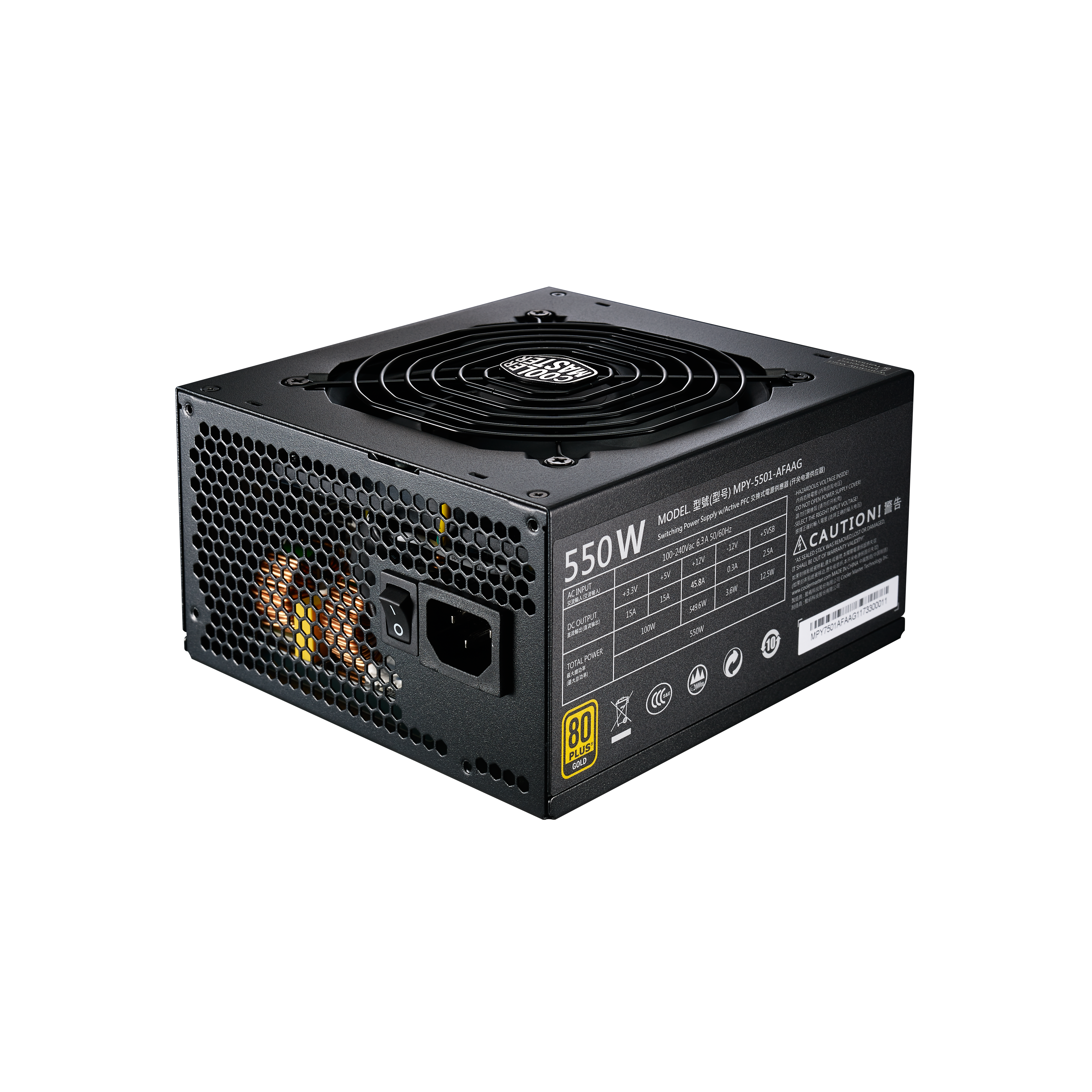 MWE Gold 550 Full Modular image number 0